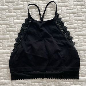 Halter lace bralette